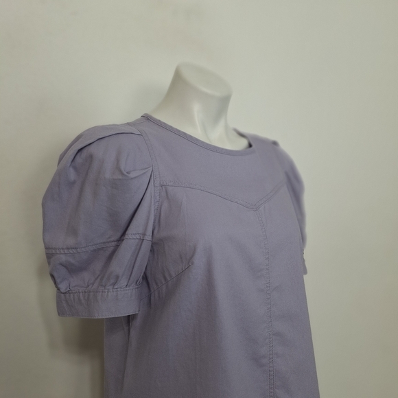 Universal Thread NEW Coquette Lavender Puff Sleeve Streetwear Blouse Size S - Picture 10 of 14